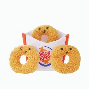 Hugsmart Puzzle Hunter Dog Toy Food Party Onion Ring 14X5X14Cm