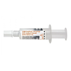 BD PosiFlush Pre Filled Saline Syringe 3mL