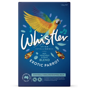 Whistler Gourmet Blend Fruit Nut Veg Herb Parrot Food 1.2kg