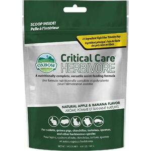 Oxbow Critical Care Herbivore Banana and Apple Recovery Food 454g