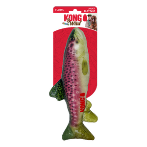 Kong Wild Shieldz Trout dog toy