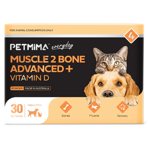 Petmima Muscle 2 Bone Advanced + Vitamin D 2g x 30pk