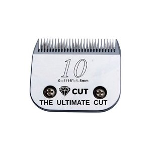 Diamond Cut Detachable A5 Style Clipper Blade - Size #10 (1.5Mm)