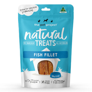 The Pet Project Fish Fillets 100g