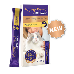 Feliway Happy Snack Feline Calming Treats 6 x 15g