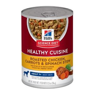 Hills Science Diet Healthy Cuisine Adult 7+ Canned Dog Food With Chicken 354g x 12 Pack