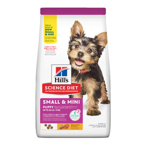 Hills Science Diet Puppy Small and Mini Dry Dog Food - 7.03kg