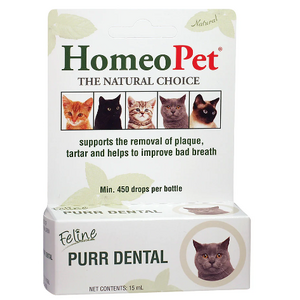 Homeopet Feline Purr Dental 15mL