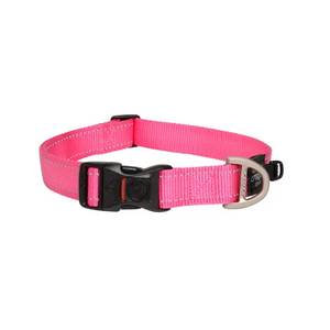 Rogz Classic Extra Large 43-70cm Dog Collar [Colour: Pink]