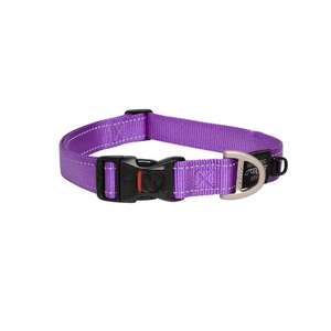 Rogz Classic Collar Purple Med