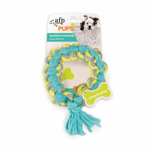 PUPS Multi Chew Sweater Rope Ring