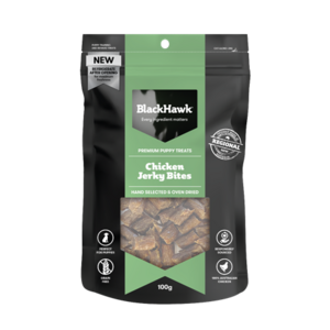 Black Hawk Dog PUPPY Chicken Bites 100g