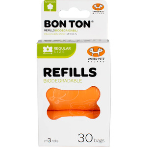  *CLEARANCE* United Pets Biodegradable Bon Ton Bags Orange