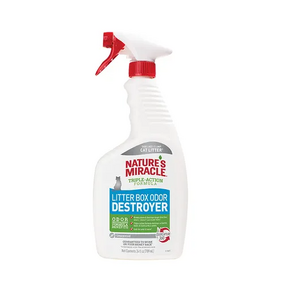 Nature's Miracle Odour Destroy Unscented Cat Litter Spry 709ml