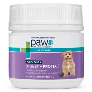 Paw Digest + Protect Puppy Care Chews 75gm