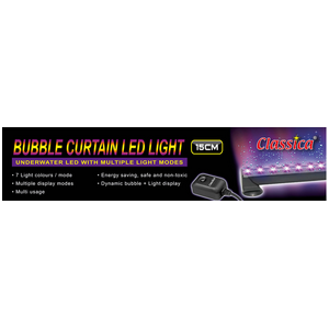 Classica Bubble Curtain Underwater LED Light - 15cm