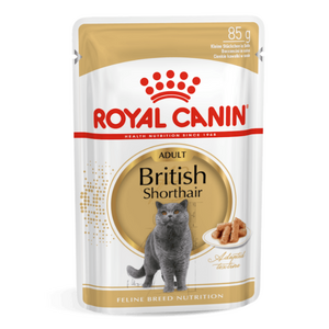 Royal Canin Feline Adult British Shorthair Gravy Wet Food 12 x 85g