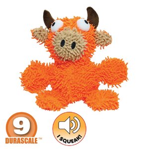 Tuffy Mighty Toy Microfiber Ball Med Bull Orange 23X28X10Cm