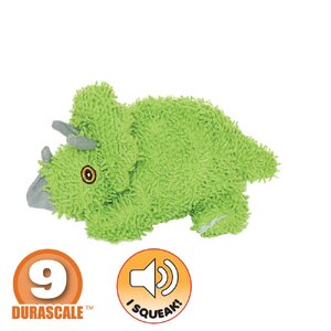 Tuffy Mighty Toy Microfiber Ball Med Triceratops Green 31X15X13Cm