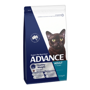 Advance Healthy Weight Adult Chicken Dry Cat Food 1.5kg